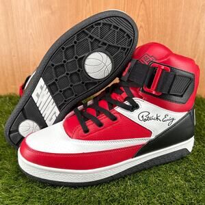 Ewing Athletics 33 Orion Strap BRED Red White Black High 1RBE003-633 Men's Sz 11